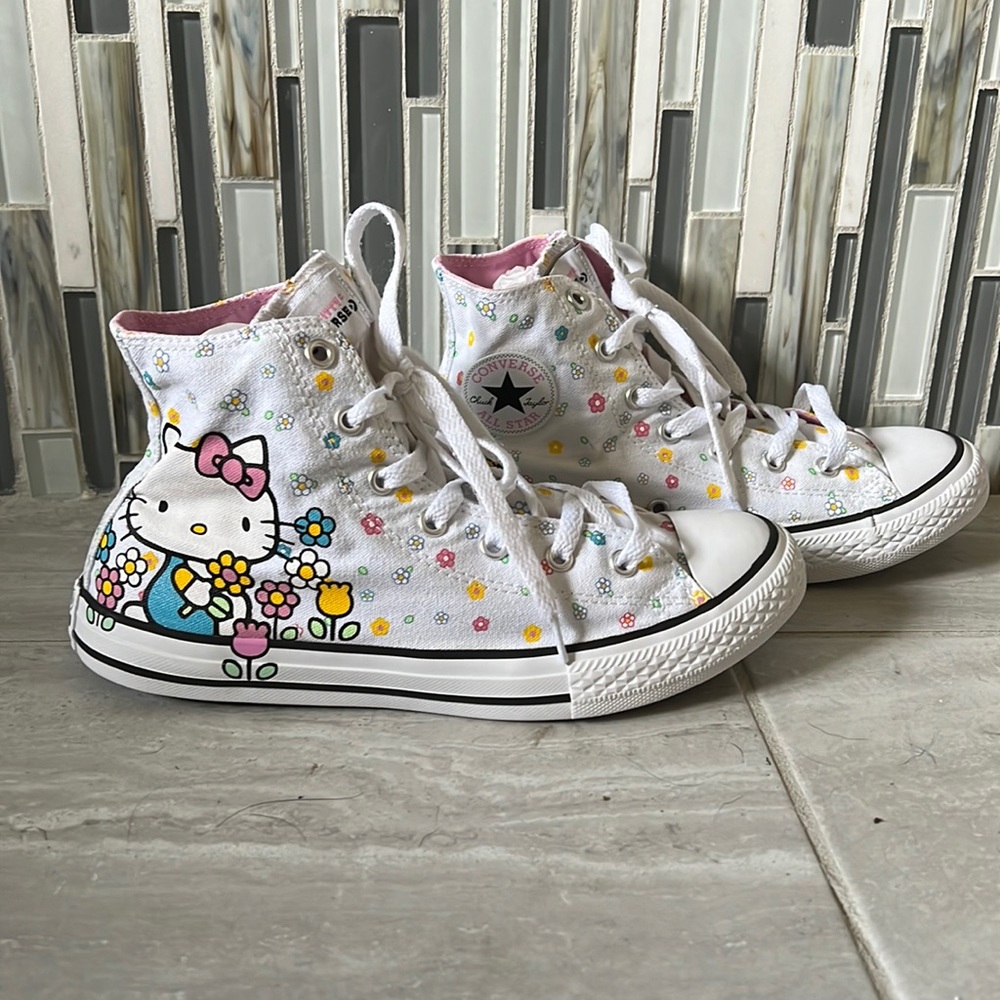 Converse Hello Kitty high tops